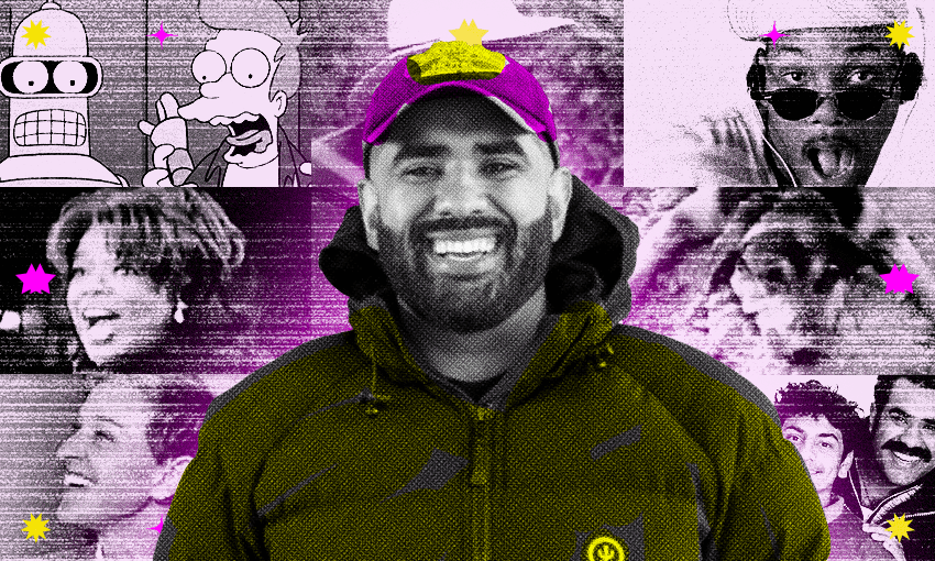 Pax Assadi’s life in TV. Image: Archi Banal 
