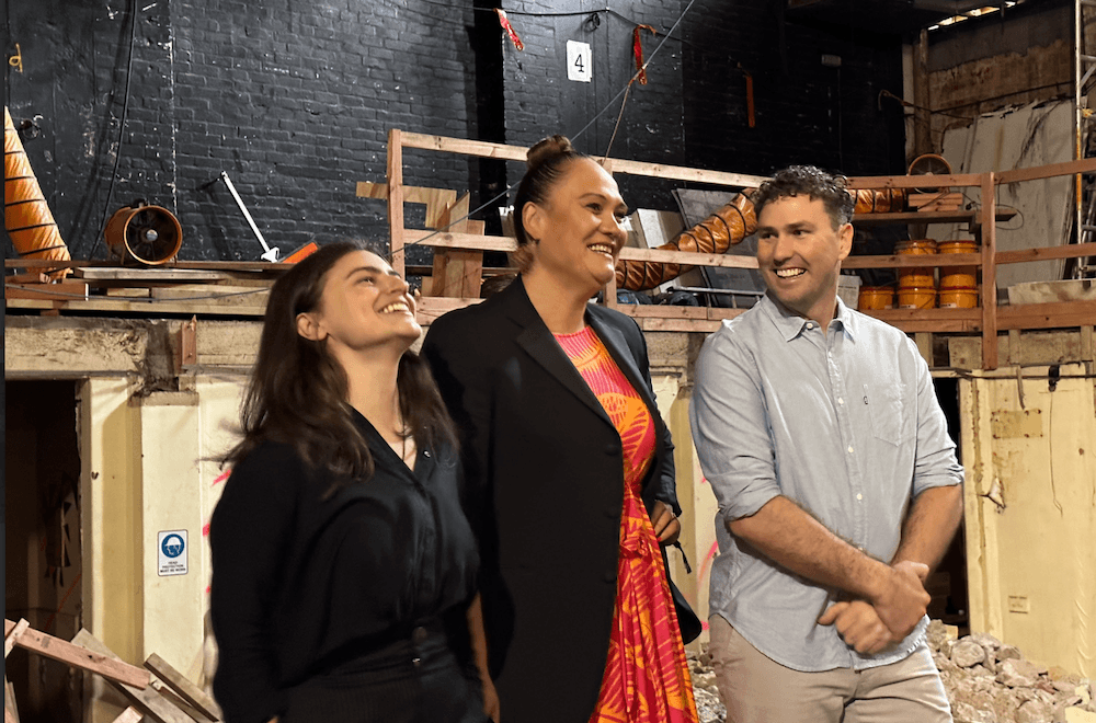 A gathering at the St James.