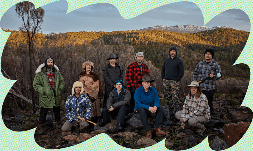 The heroes of Alone: Australia (Photo: TVNZ / Design: Tina Tiller) 
