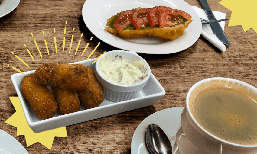 Croquettes at George’s. (Photo: Charlotte Muru-Lanning)