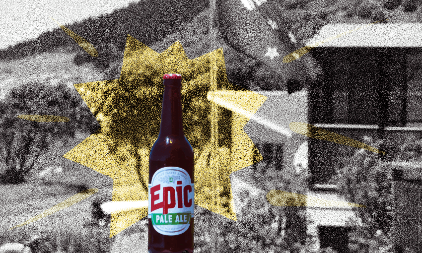 Epic in name, epic in hop content (by 2008 beer drinker standards) (Design: Tina Tiller)