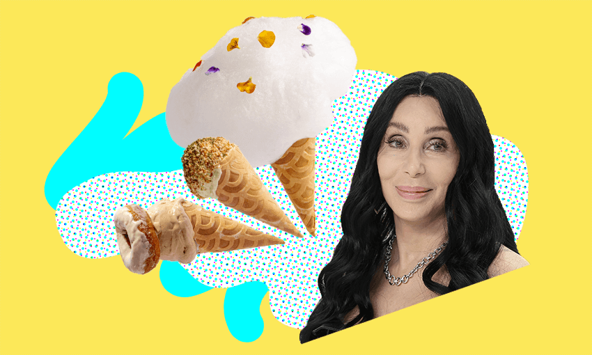 Singer, actor, ‘ice cream expert’ A review of Cher’s gelato The Spinoff