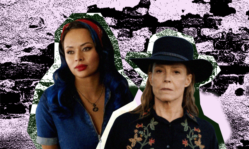 Frankie Adams and Sigourney Weaver star in Prime Video’s new drama (Images: Prime Video / Design: Archi Banal) 
