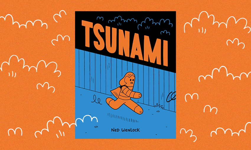 Tsunami, Ned Wenlock’s new graphic novel (Image design: Archi Banal) 
