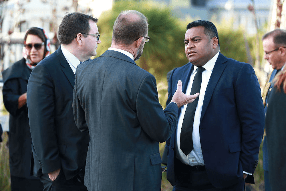 Andrew Little speaks to Kris Faafoi.