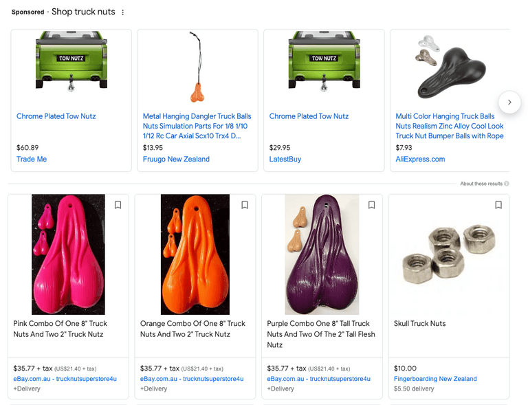 Yes, those are testicles hanging from my car The Spinoff