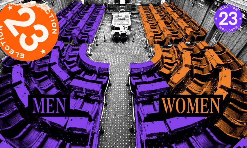 The potential gender makeup of the next parliament (Image: Archi Banal) 
