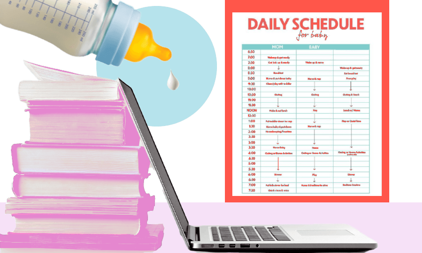 At Taonga, mums can study towards NCEA with their babies nearby. (Image: Tina Tiller.)  
