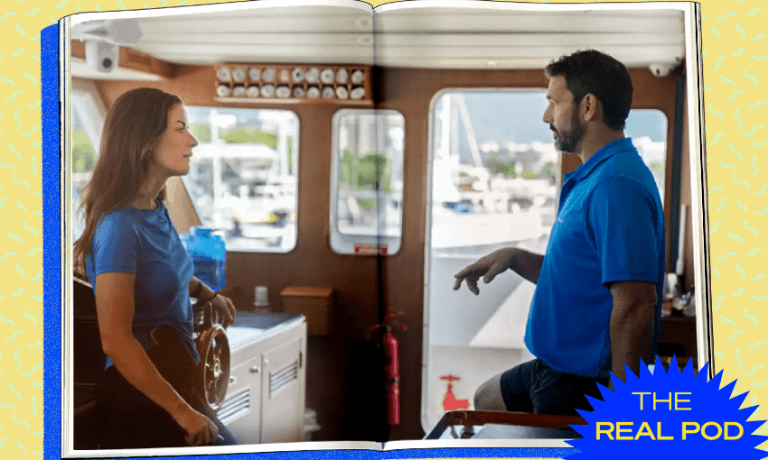 Below Deck Down Under (Photo: Bravo / Additional design: Tina Tiller) 
