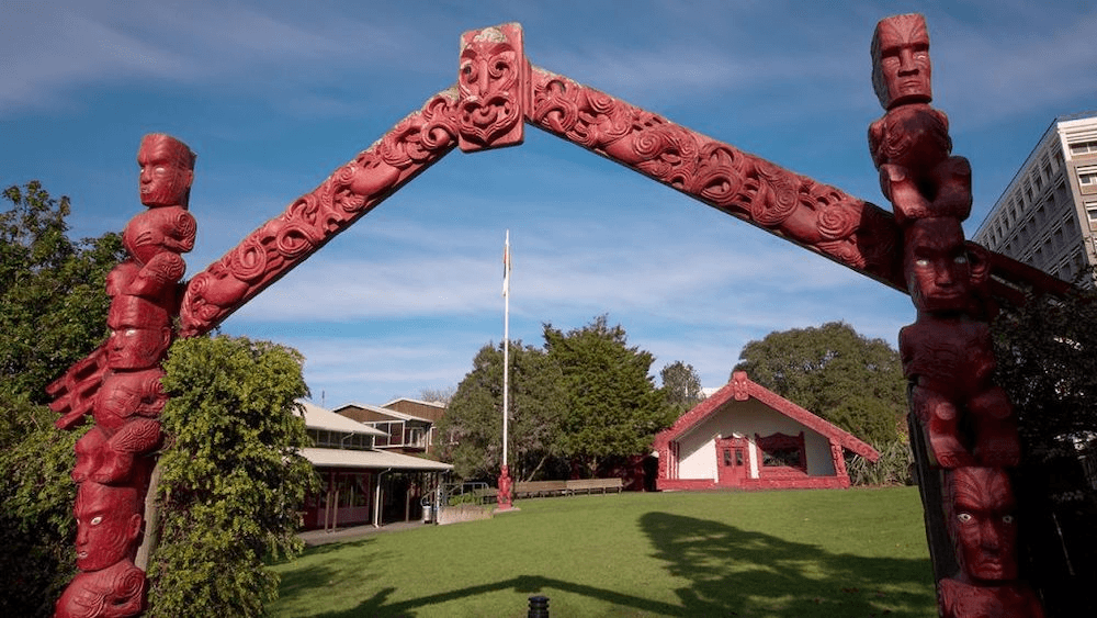 Waipapa marae at the University of Auckland.