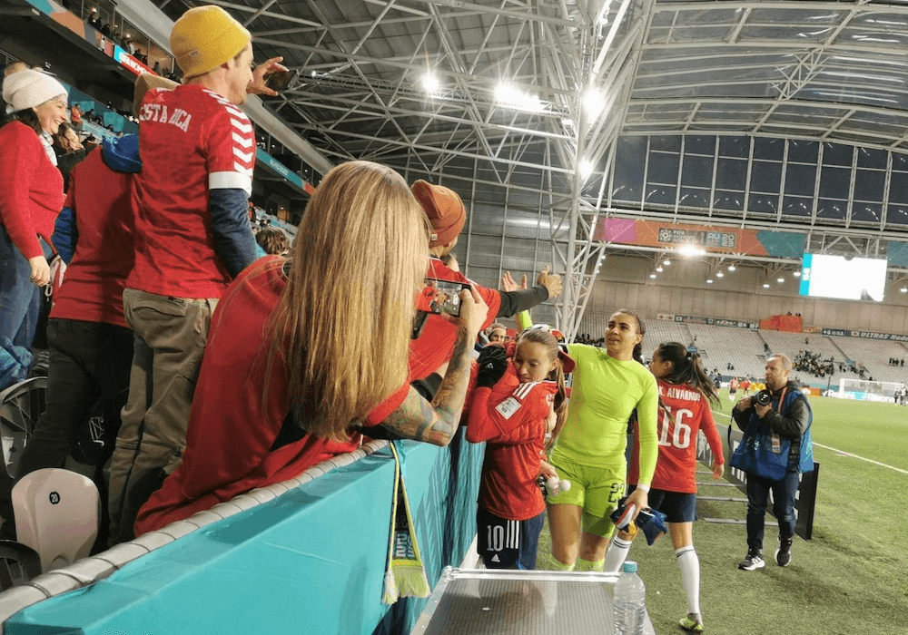 Football Ferns vibe after emotional win for New Zealand at FIFA