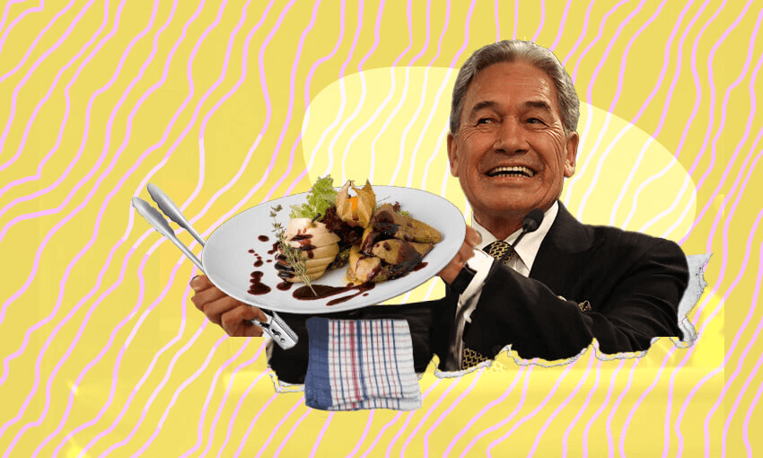 Why Winston Peters should take over the Green Parrot Cafe