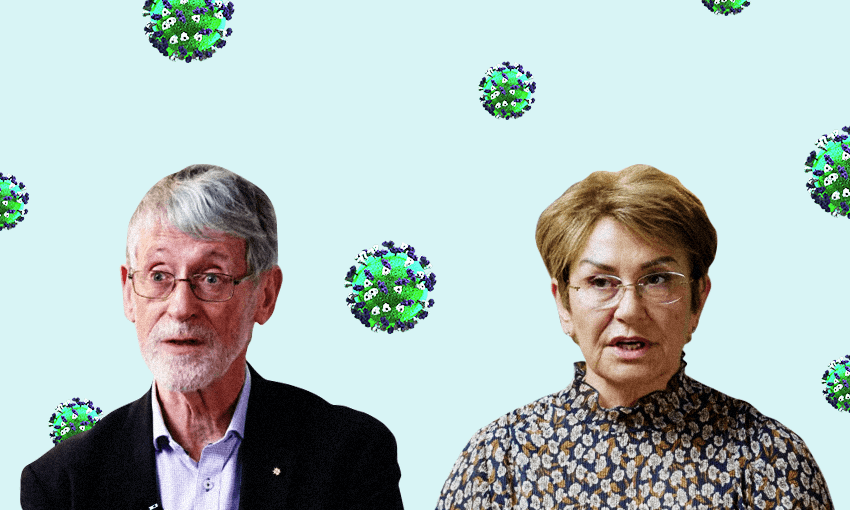 Commissioners John Whitehead and Hekia Parata (Image: Archi Banal) 
