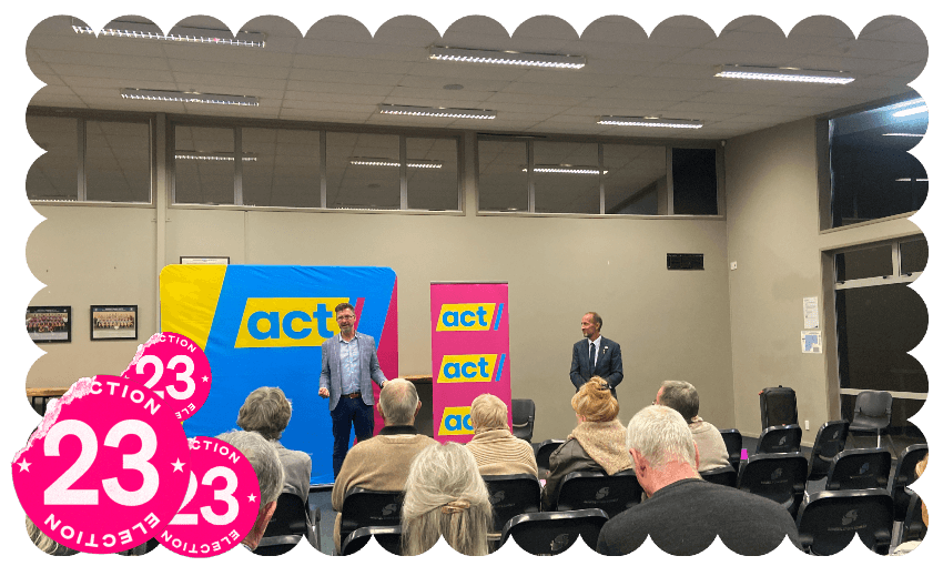 An Act public meeting in Kerikeri (Photo: Stewart Sowman-Lund) 
