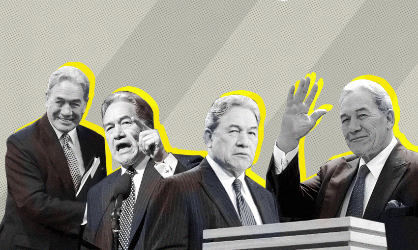 Winston Peters may change what policies are in or out (Image: Gabi Lardies)