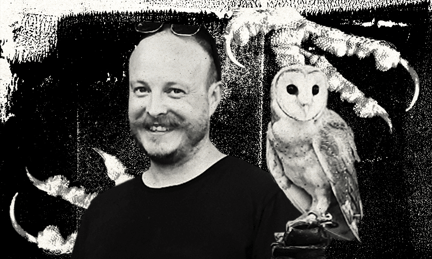 Death By Talons author Tiddy Smith: Changed Larry Pollard’s mind about The Staircase owl theory (Image: Archi Banal) 

