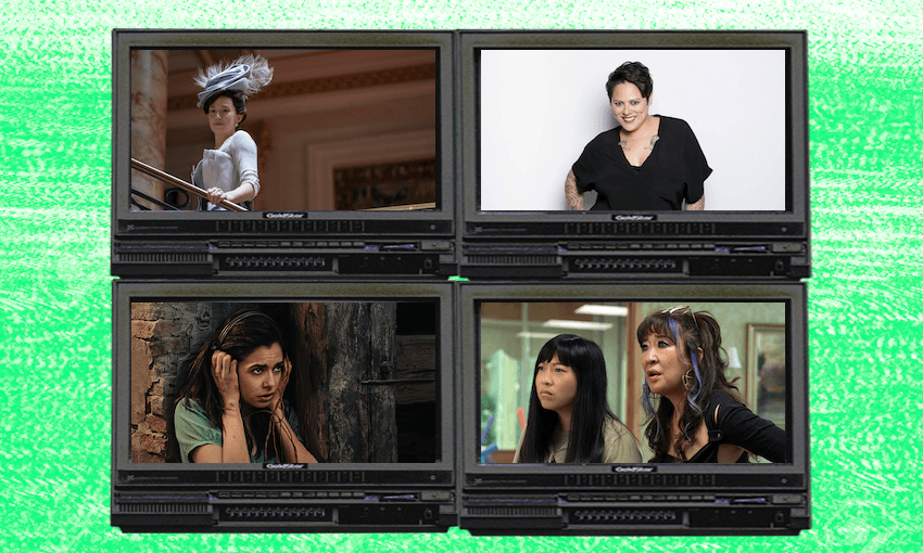 Clockwise: The Gilded Age, Anika Moa Unleashed, Quiz Lady, All The Light We Cannot See. 
