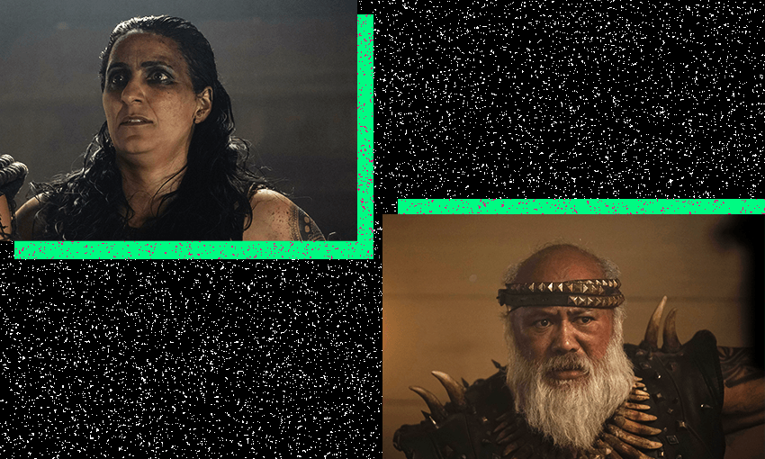 Madeleine Sami and David Fane in Our Flag Means Death