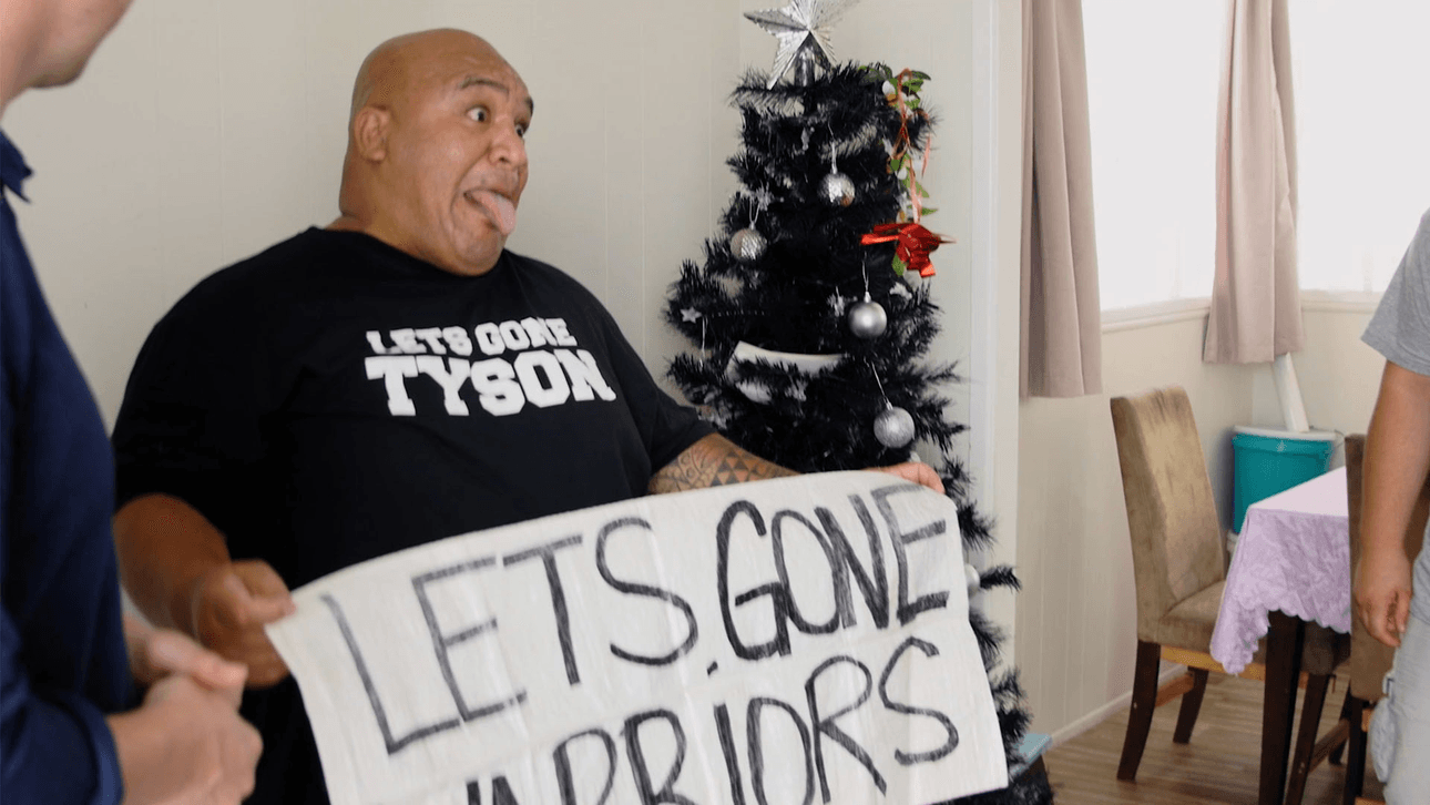 6: The man behind the Let’s Gone Warriors sign
