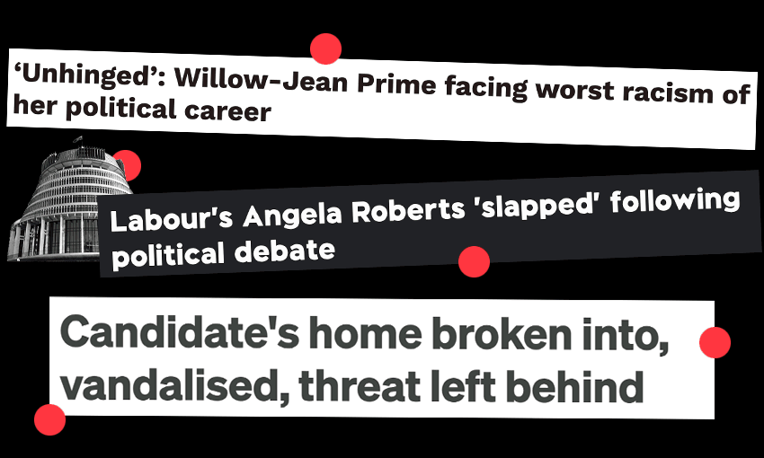 Some recent headlines (Image: Tina Tiller) 
