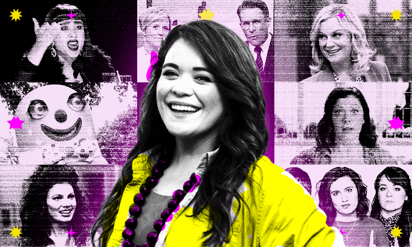 Laura Daniel’s life in TV (Photo: TVNZ / Design: Archi Banal) 
