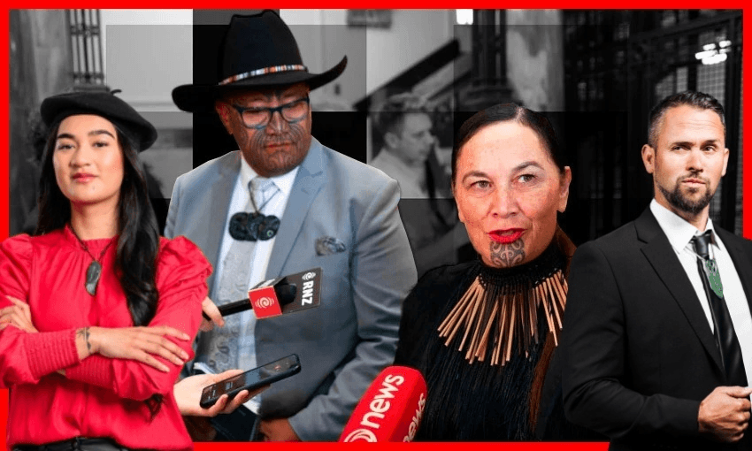 The four Pāti Māori MPs (Image: Tina Tiller) 
