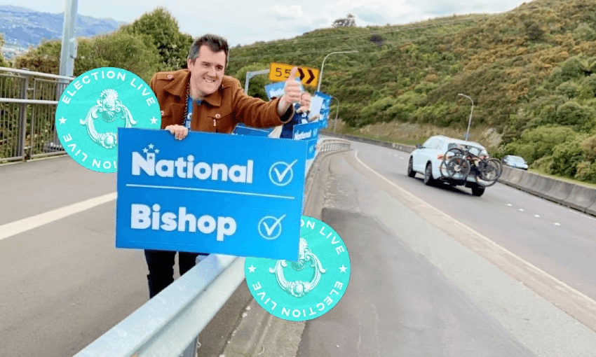 National’s Hutt South candidate Chris Bishop (Image: FB) 
