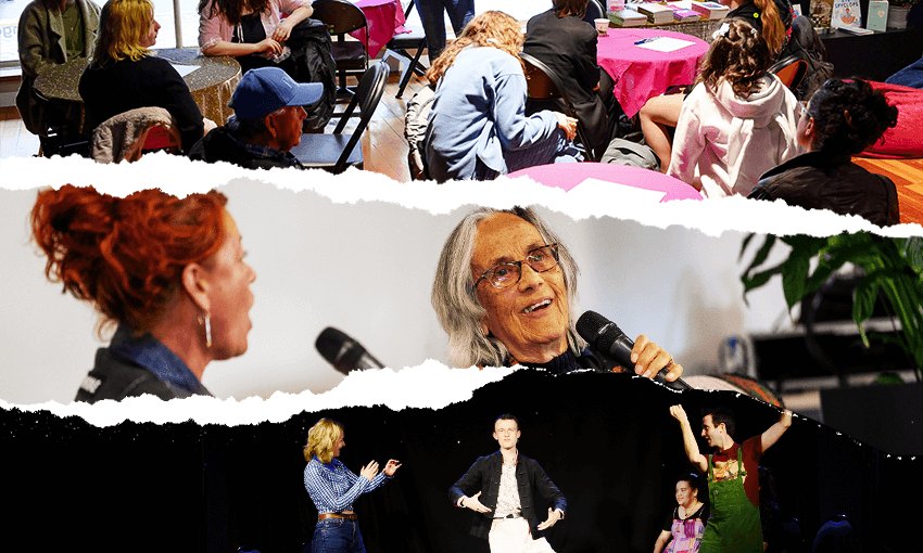 Photos from Dunedin Young Writers Festival and Verb Readers & Writers Festival in Wellington. (Image: Archi Banal)