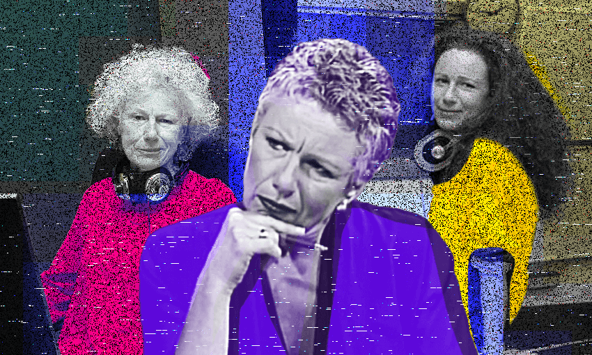 Kim Hill, who went off air after 38 years at Radio New Zealand. Image: Tina Tiller 
