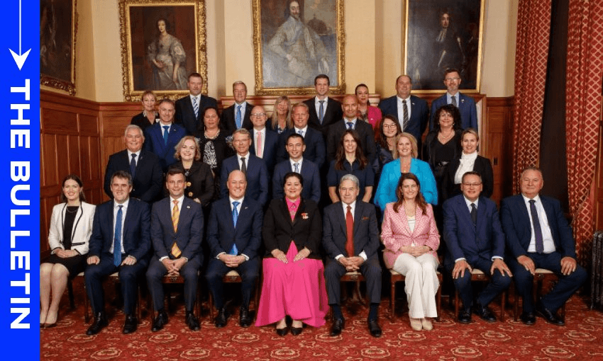 New Zealand’s new governing coalition is sworn in (Photo by Mark Mitchell – Pool/Getty Images)