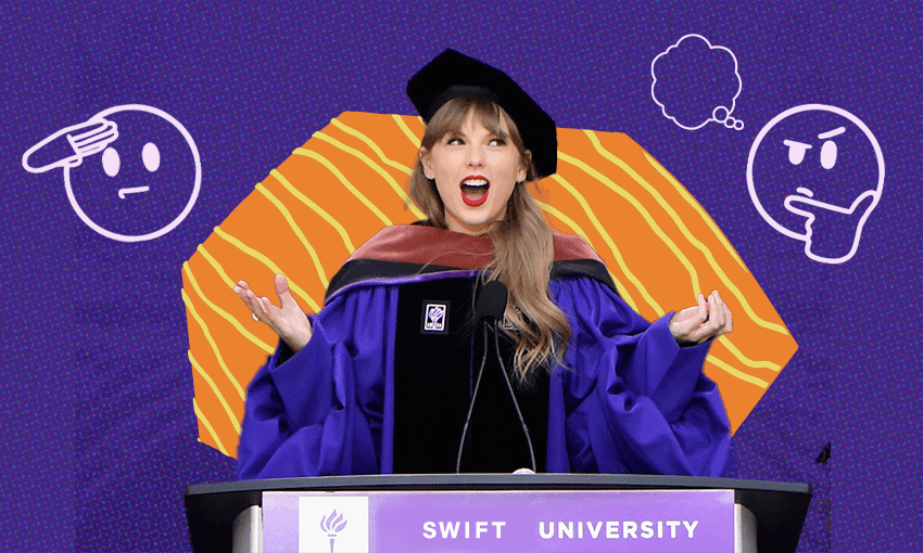 Academia (Taylor’s Version) (Image: Tina Tiller) 
