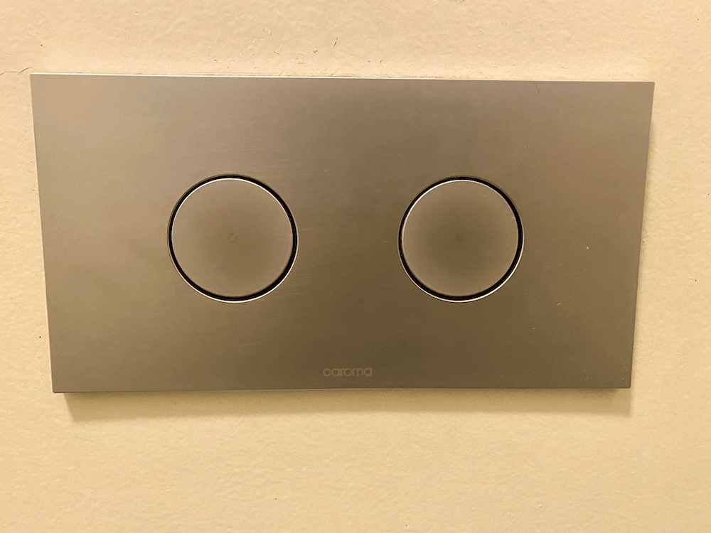Another confusing toilet flush button.