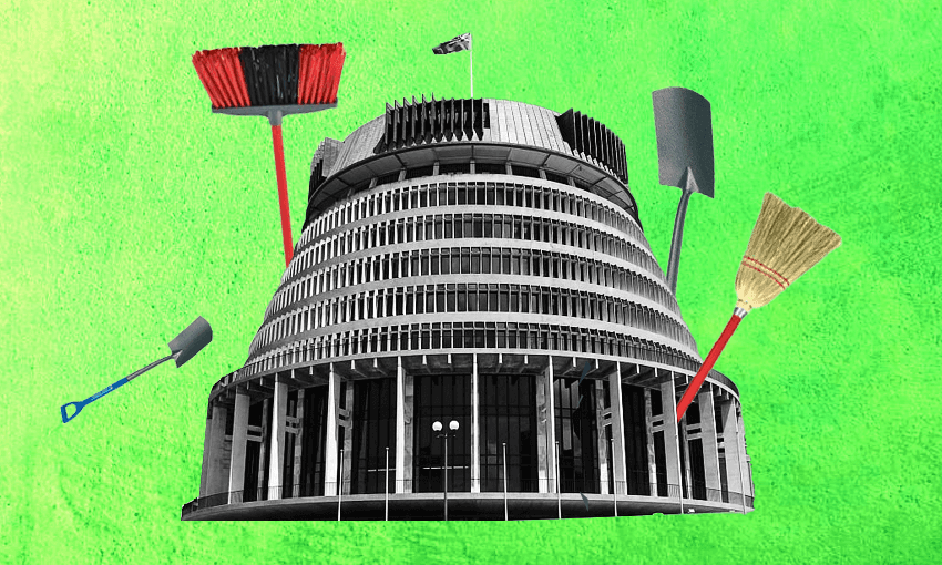 Taking care in the Beehive. Image: Tina Tiller