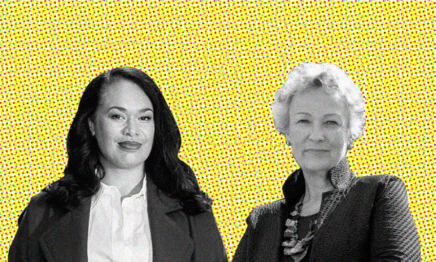 Tory Whanau and Nicola Young (Image design: Gabi Lardies)