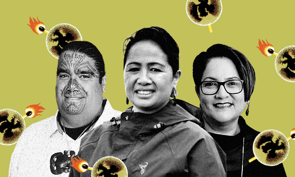 Aperahama Edwards, Mere Takoko and Lisa Tumahai are the trio behind Hinemoana Halo Ocean Fund (Image: Archi Banal) 
