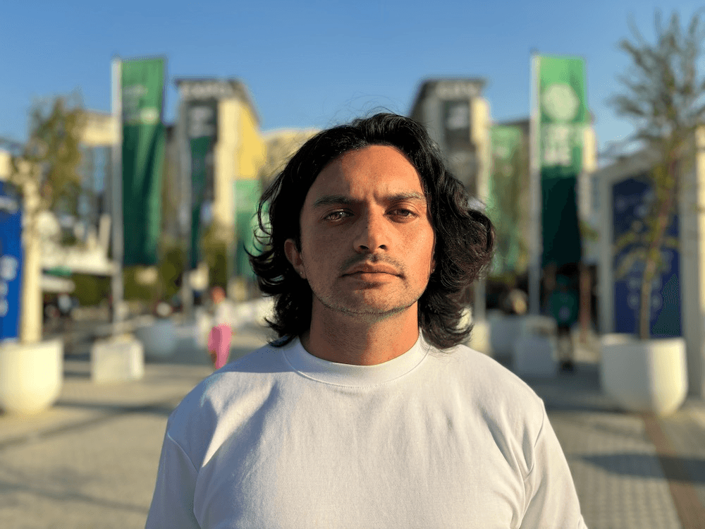 Kaeden Watts at Cop28.