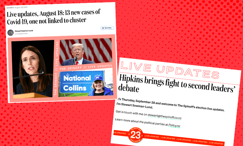 Live updates in 2020 and 2023 (Image: Tina Tiller) 
