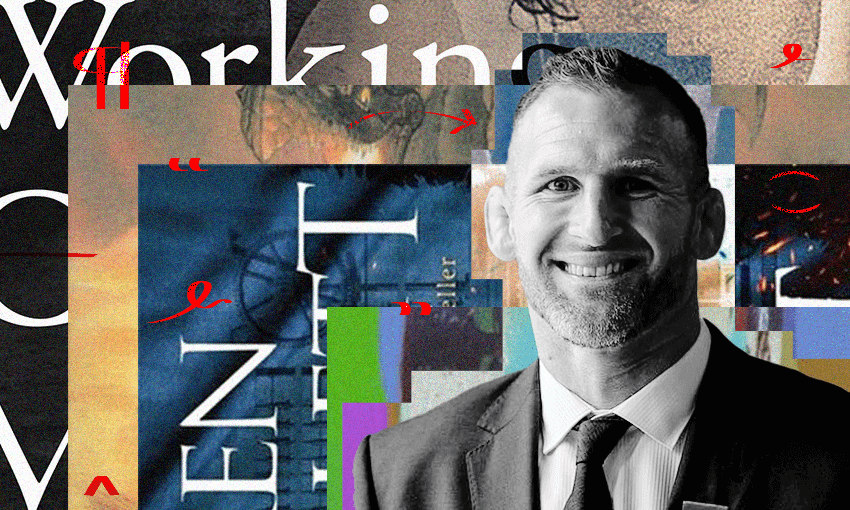 Kieran Read’s books (Image: Archi Banal)