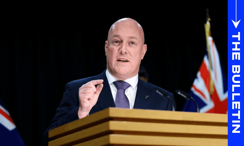 Prime minister Christoper Luxon (Photo by Hagen Hopkins/Getty Images) 
