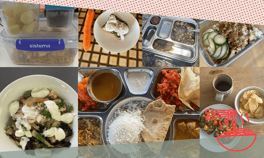 A selection of work lunches eaten by friends last Tuesday (Photos: Supplied) 
