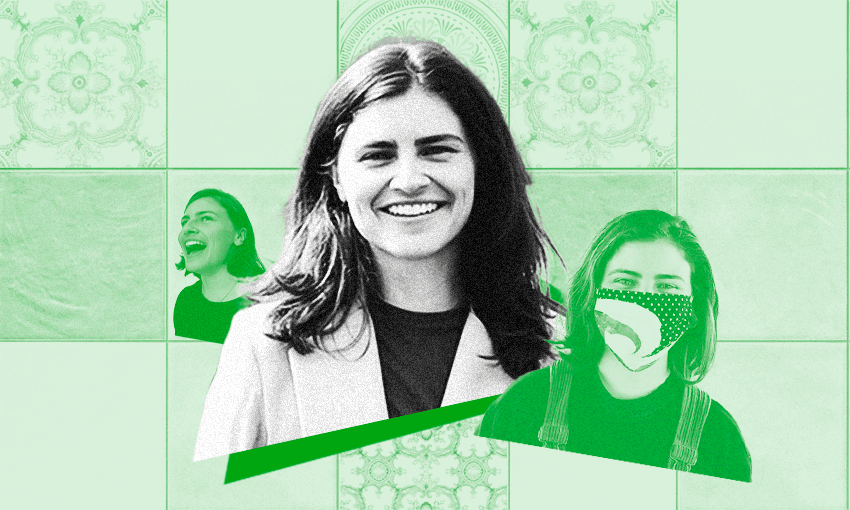 Chlöe Swarbrick has confirmed she’s in the running to be Green Party co-leader (Image: Tina Tiller) 
