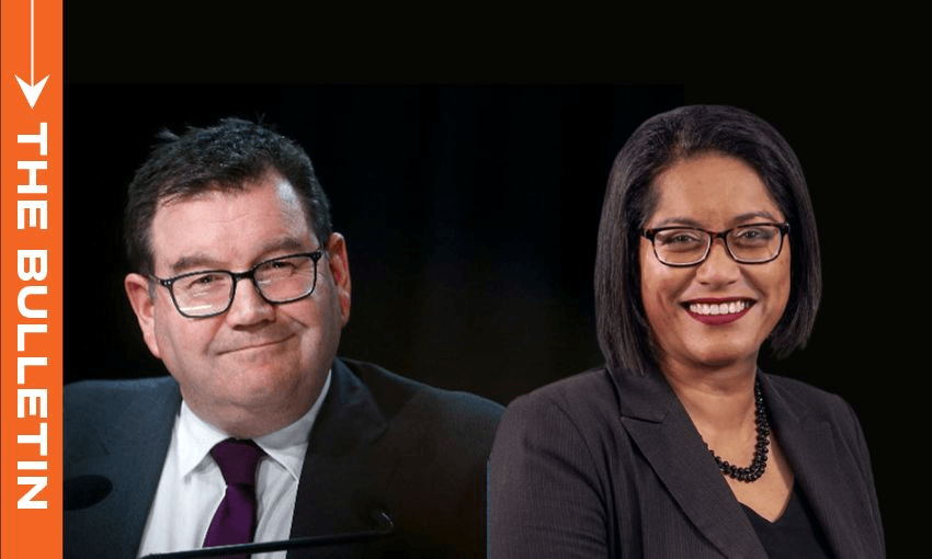 Grant Robertson out, Barbara Edmonds in. 
