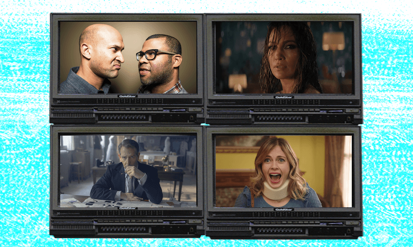 Clockwise: Key and Peele, This is Me… Now: A Love Story, Ghosts, The New Look. 
