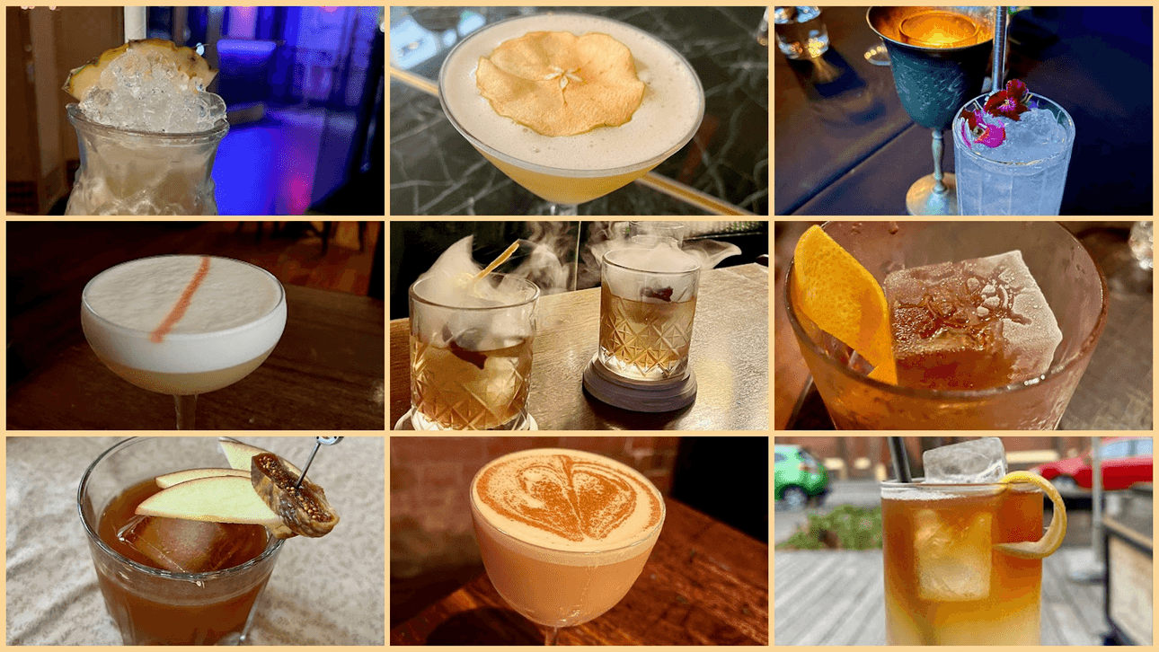 A selection of Wellington’s most delicious cocktails. Photos: Preyanaka Gothanayagi 
