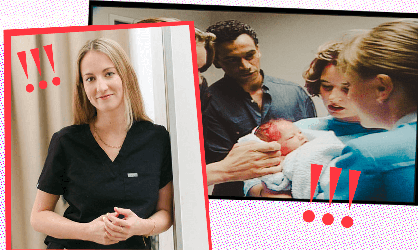 Bronte Bell is the mystery  Shortland Street baby. Image: Tina Tiller 

