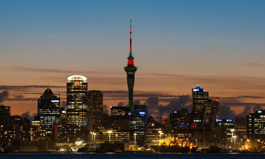 The Sky Tower looking iconic (Photo by: Bob Henry/Getty Images) 
