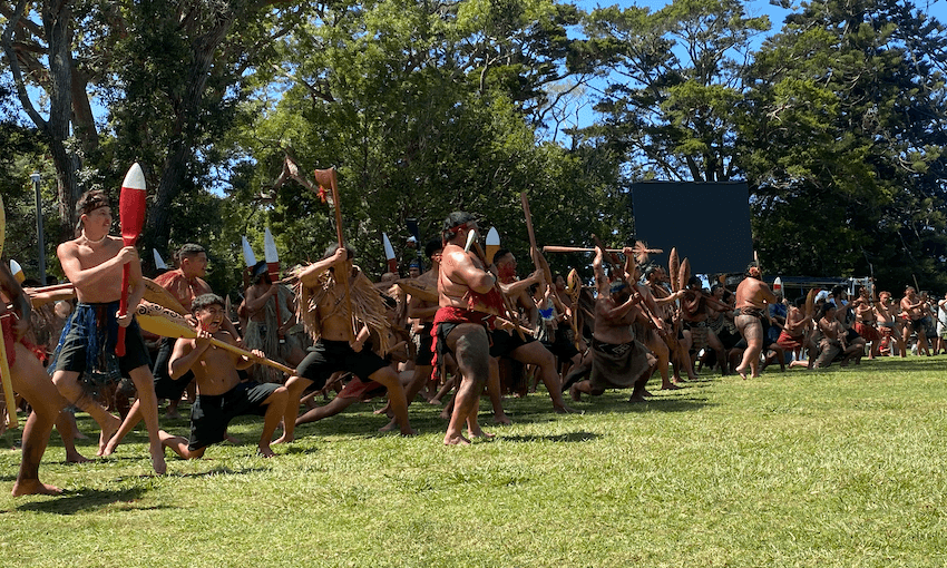 Ngāpuhi welcomes te Kiingitanga (Photo: Mad Chapman)