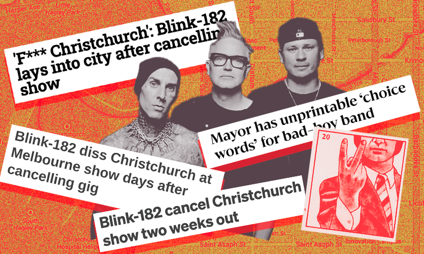 Blink-182 have pissed off the wrong New Zealand city