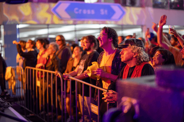 The scenes at 2024’s Cross Street Music Festival. (Photo: Nik Brinkman) 
