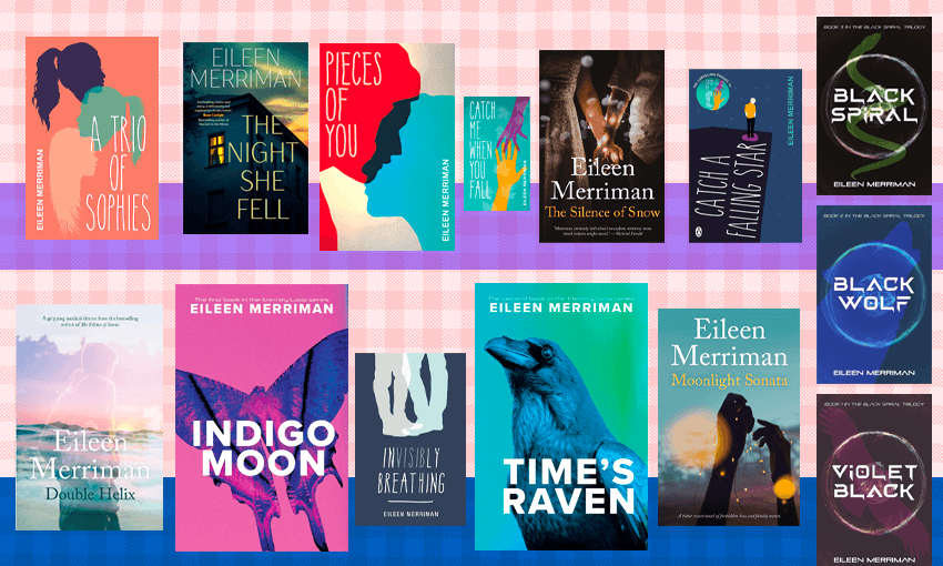 Eileen Merriman’s novels… so far (Image: Tina Tiller) 
